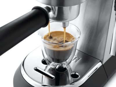 Delonghi Dedica Espresso Coffee Machine, Silver