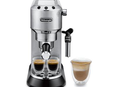 Delonghi Dedica Espresso Coffee Machine, Silver