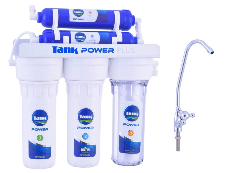 فلتر مياه تانك باور بلس، 5 مراحل