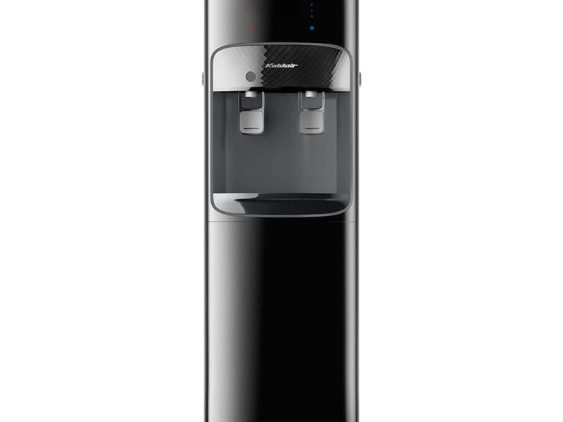 مبرد مياه كولدير كلاسيك A، ساخن وبارد، 2 حنفية - اسود