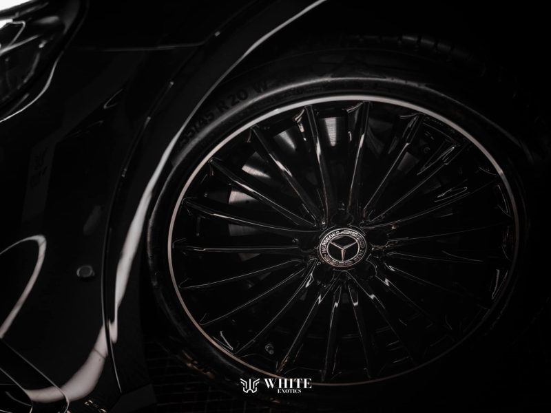 Mercedes Benz GLC300 Coupe heavily loaded